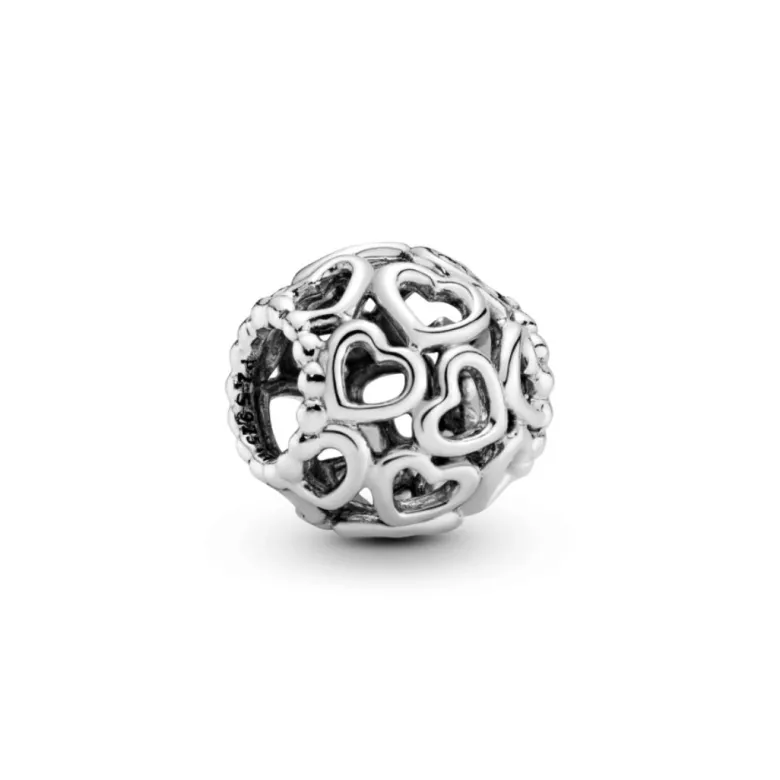 Pandora Moments Hearts All Over hela, hopea, 790964