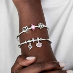Pandora Moments Hearts All Over hela, hopea, 790964