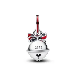 Pandora Moments Holiday Bell hela, hopea, 794246C01