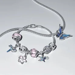Pandora Moments Hummingbird Double hela, hopea, 793746C01