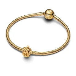 Pandora Moments Infinity Knot hela, keltakullattu, 763755C00