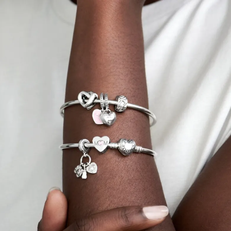 Pandora Moments Knotted Heart hela, hopea, 798081
