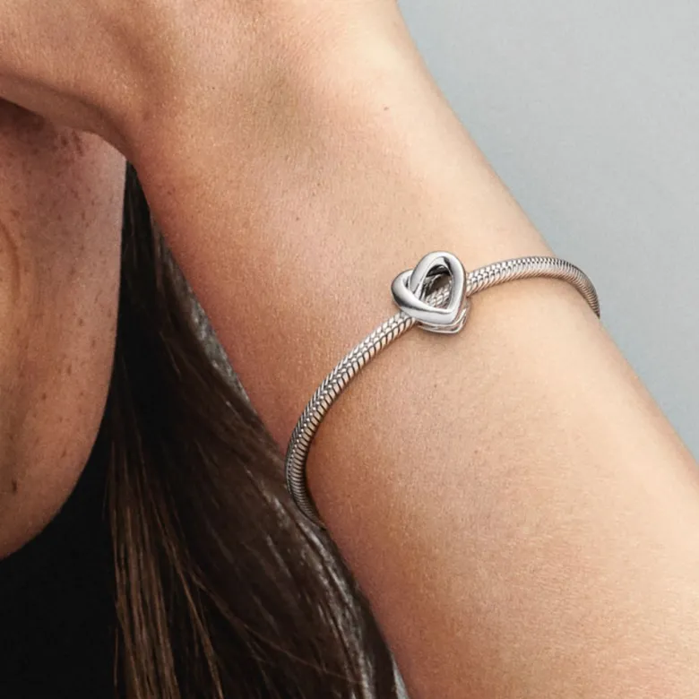 Pandora Moments Knotted Heart hela, hopea, 798081