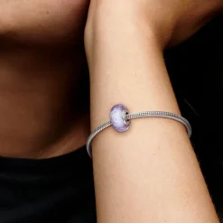 Pandora Moments Lavender Murano Glass hela hopea 798875C00