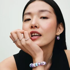 Pandora Moments Lavender Murano Glass hela hopea 798875C00