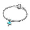 Pandora Moments Manta Ray hela, hopeaa, 794685C01