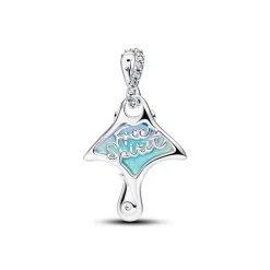 Pandora Moments Manta Ray hela, hopeaa, 794685C01