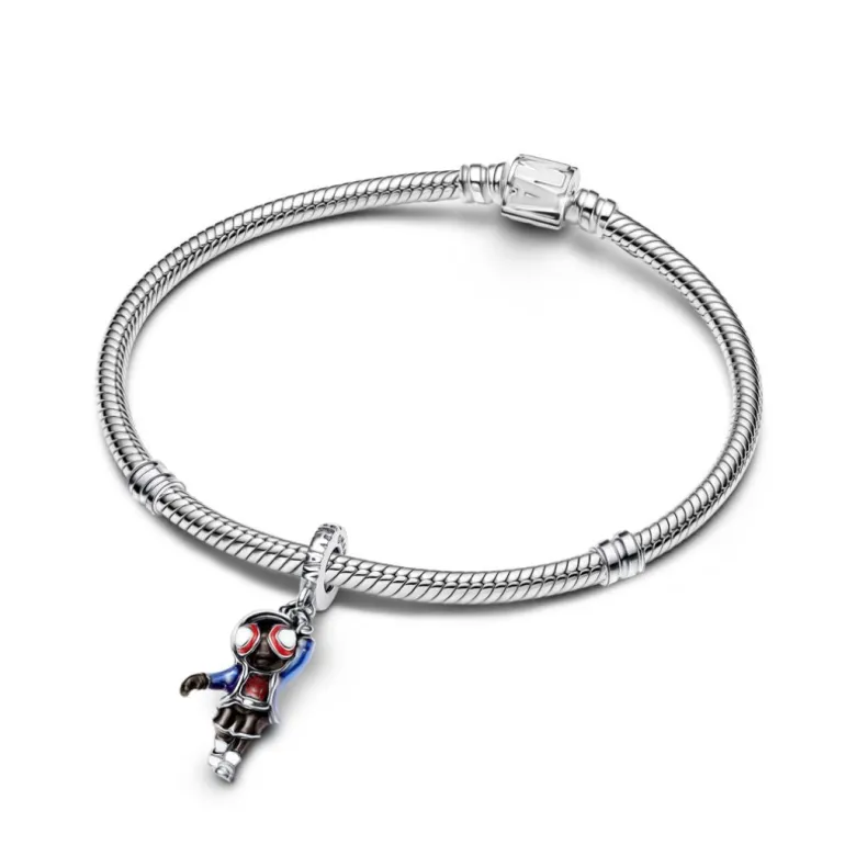 Pandora Moments Marvel Spiderman hela, hopea, 793842C01