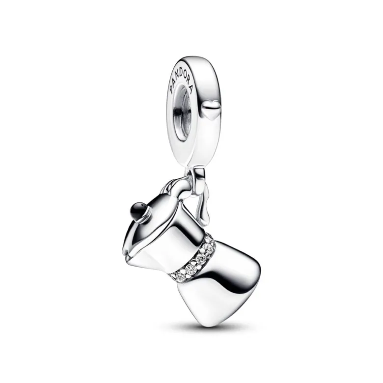 Pandora Moments Moka Pot Dangle hela, hopea, 792679C01