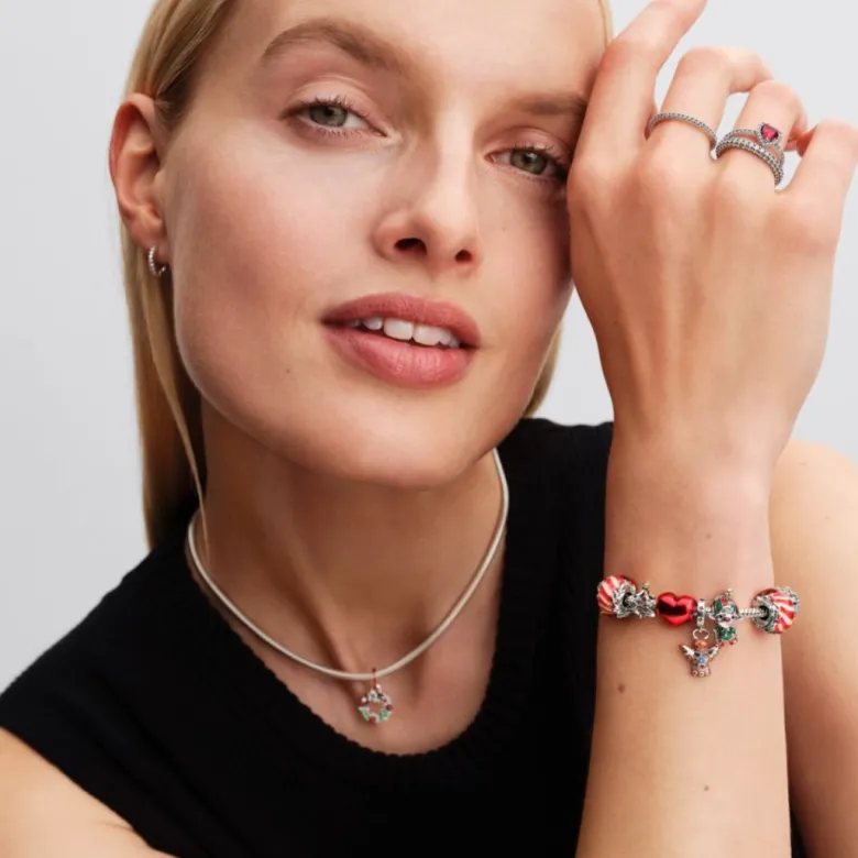 Pandora Moments Moveable Elf hela, hopea, 794294C01