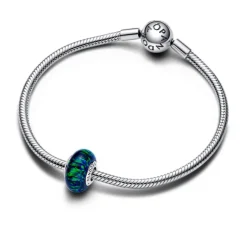 Pandora Moments Opalescent Green hela, hopea, 791691C04