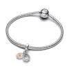 Pandora Moments Opalescent Infinity Double hela, hopea, 794251C01