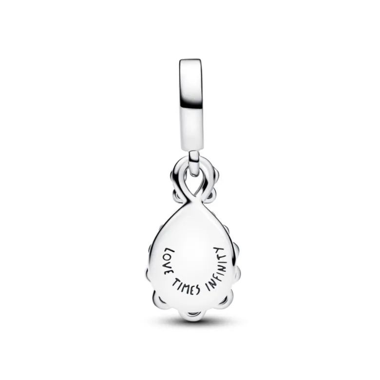 Pandora Moments Opalescent Infinity Double hela, hopea, 794251C01