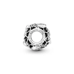 Pandora Moments Openwork Chain Link Padlock hela, hopea, 790071C00