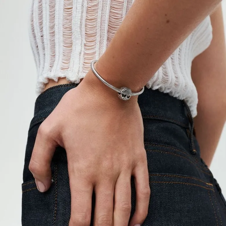 Pandora Moments Openwork Family Roots hela, hopea, 797590