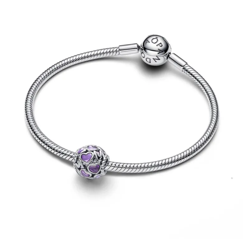 Pandora Moments Openwork Hearts Mom hela, hopea, 793772C01