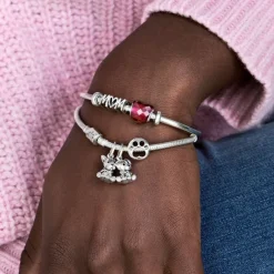 Pandora Moments Openwork Paw Print hela, hopea, 798869C00