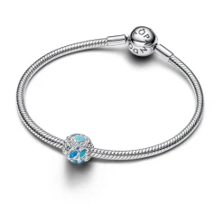 Pandora Moments Openwork Swimming Fish hela, hopeaa, 794699C01