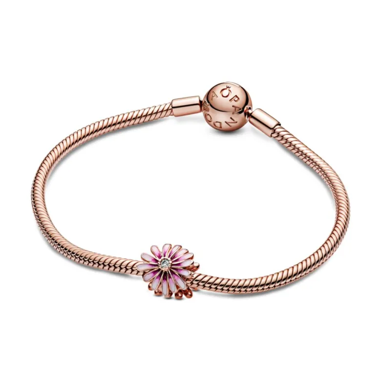 Pandora Moments Pink Daisy Flower hela, ruusukullattu, 788775C01