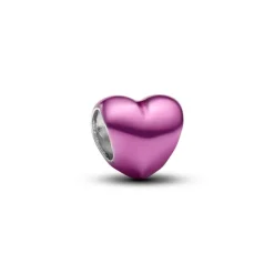 Pandora Moments Pink Heart Mini hela, hopea, 794785C01