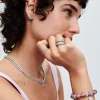 Pandora Moments Pink Rose in Bloom hela, hopea, 793212C01