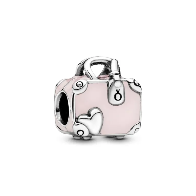Pandora Moments Pink Travel Bag hela, hopea, 798063EN124