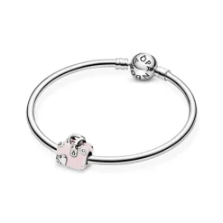 Pandora Moments Pink Travel Bag hela, hopea, 798063EN124