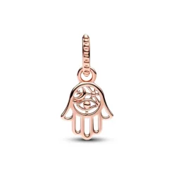 Pandora Moments Protective Hamsa Hand hela, ruusukullattu, 789144C00
