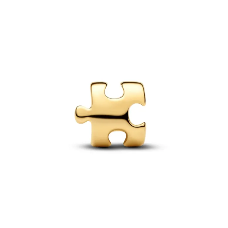 Pandora Moments Puzzle Piece Mini hela, keltakullattu, 764514C00