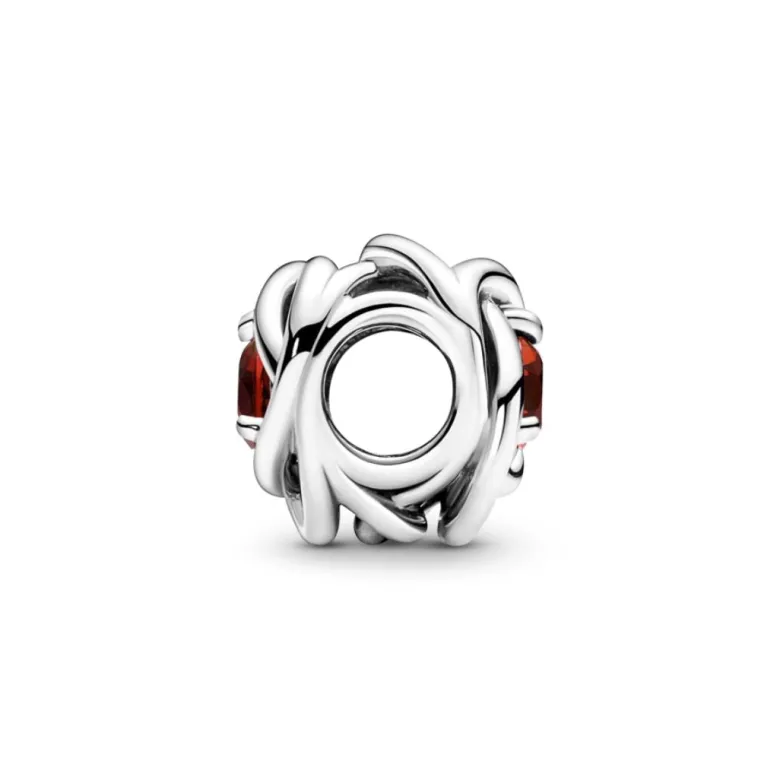 Pandora Moments Red Eternity Circle hela, hopea, 790065C06