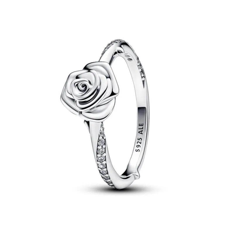 Pandora Moments Rose in Bloom sormus, hopea, 193215C01
