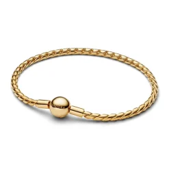 Pandora Moments Round Clasp Wing Chain rannekoru, keltakullattu, 564028C00