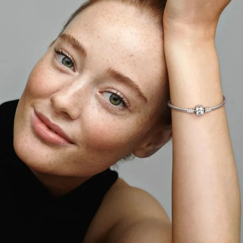 Pandora Moments Silver Clasp rannekoru, hopea, 590702HV