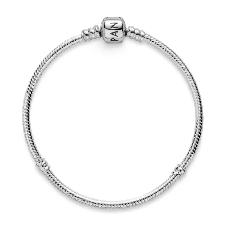 Pandora Moments Silver Clasp rannekoru, hopea, 590702HV