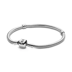Pandora Moments Silver Clasp rannekoru, hopea, 590702HV