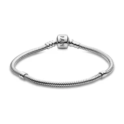 Pandora Moments Silver Clasp rannekoru, hopea, 590702HV