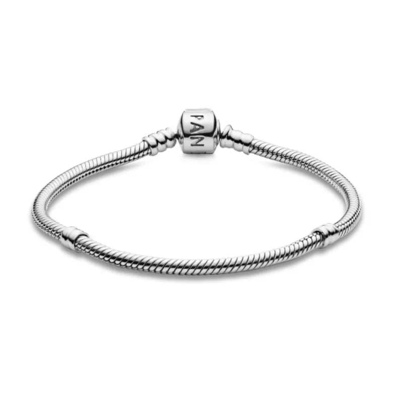 Pandora Moments Silver Clasp rannekoru, hopea, 590702HV