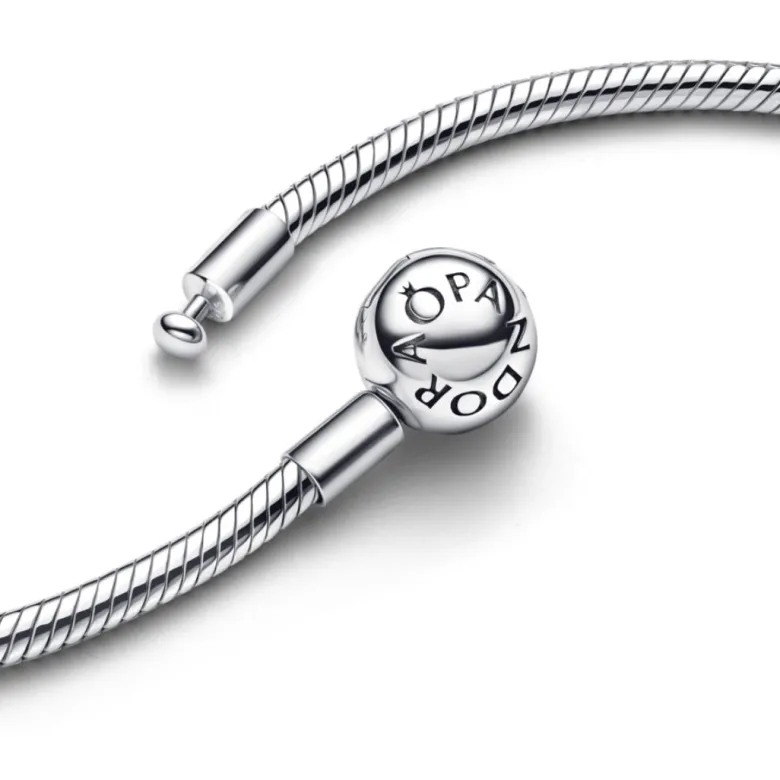 Pandora Moments Snake Chain kaulakoru, hopea, 590742HV
