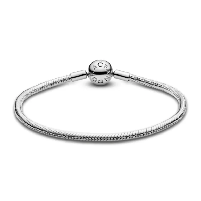 Pandora Moments Snake Chain rannekoru, hopea, 590728