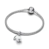 Pandora Moments Snowdrop Flower hela, hopea, 794239C01