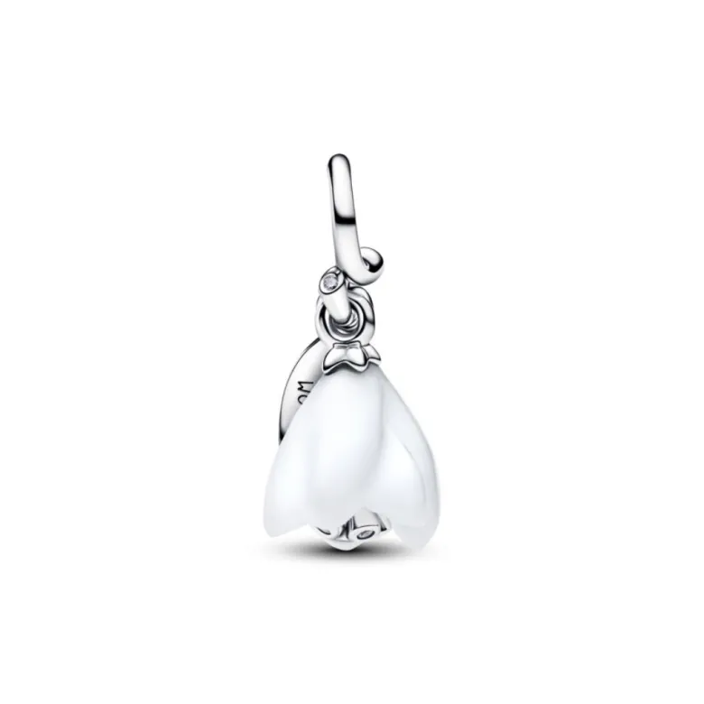 Pandora Moments Snowdrop Flower hela, hopea, 794239C01