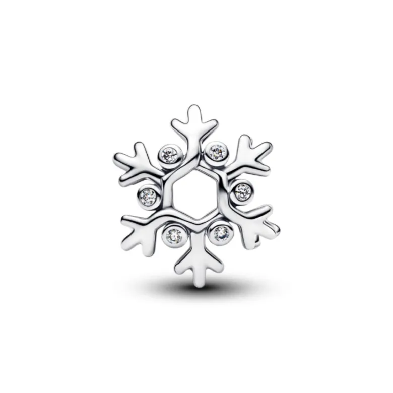 Pandora Moments Snowflake hela, hopea, 794249C01