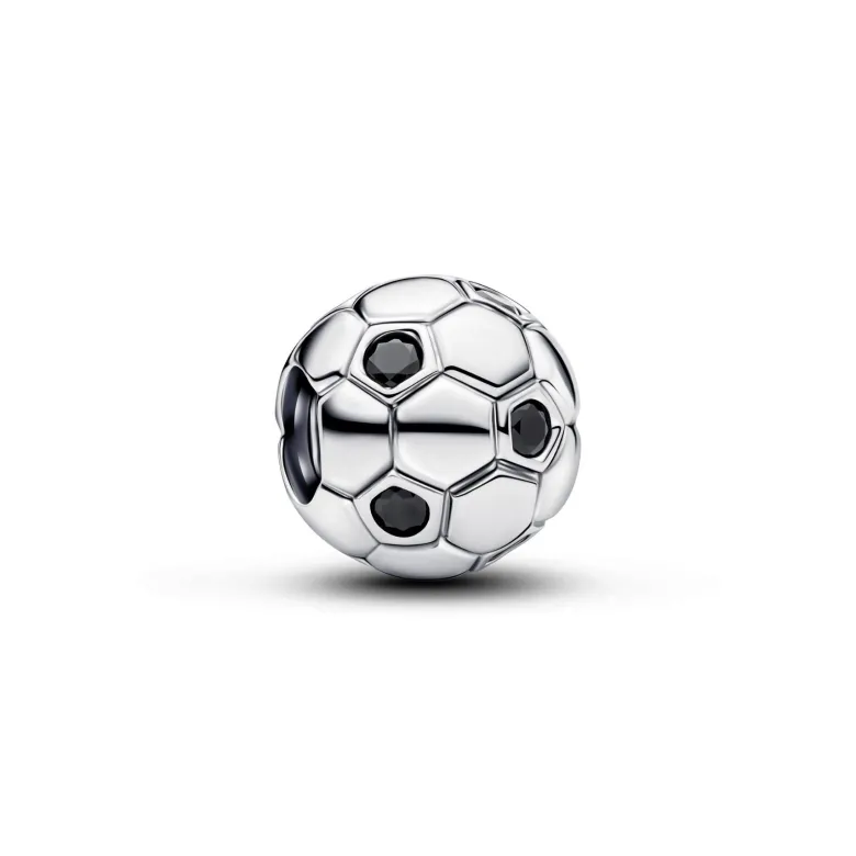 Pandora Moments Soccer Ball hela, hopeaa, 794710C01