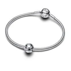 Pandora Moments Soccer Ball hela, hopeaa, 794710C01