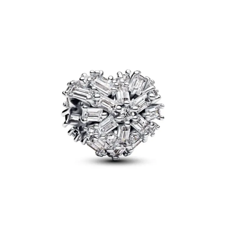 Pandora Moments Sparkling Heart hela, hopea, 794240C01