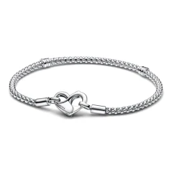 Pandora Moments Studded Chain rannekoru, hopea, 592453C00