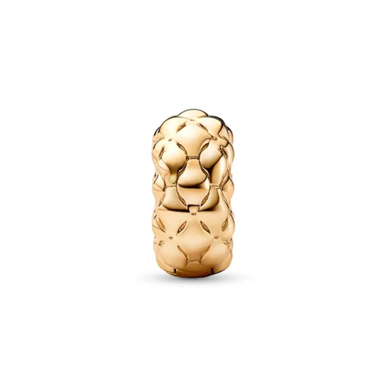 Pandora Moments Studded lukkopala, keltakullattu, 762716C00