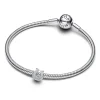 Pandora Moments Textured Horseshoe mini hela, hopea, 794056C00
