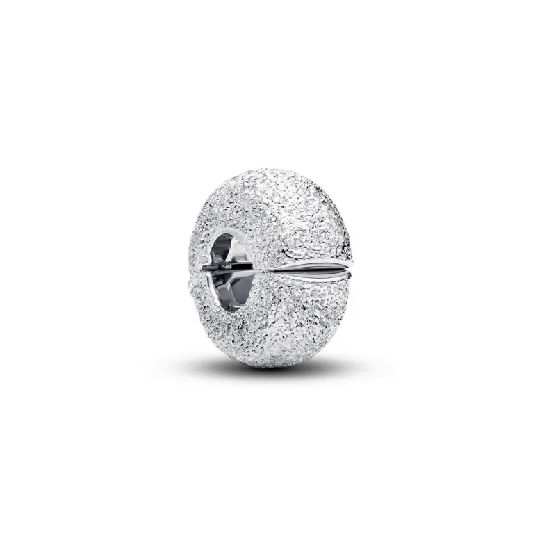 Pandora Moments Textured Mini lukkopala, hopea, 794771C00