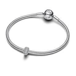 Pandora Moments Textured Mini lukkopala, hopea, 794771C00